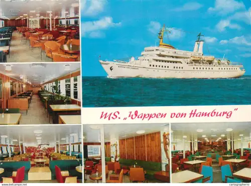 A5382 Germany Hamburg MS Wappen sailing vessel multi view