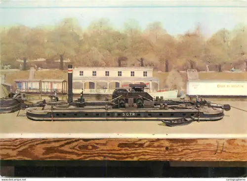 A5381 Boats & sailing ships postcard Le Toueur - Maquette