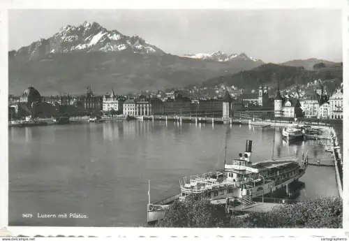 A5858 Luzern mit Pilatus