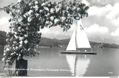 A5858 Transport > Ships > Sailing Vessel Portschach Worthersee