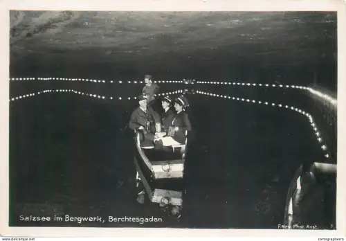 A5858 Berchtesgaden Salzsee im Bergwerk