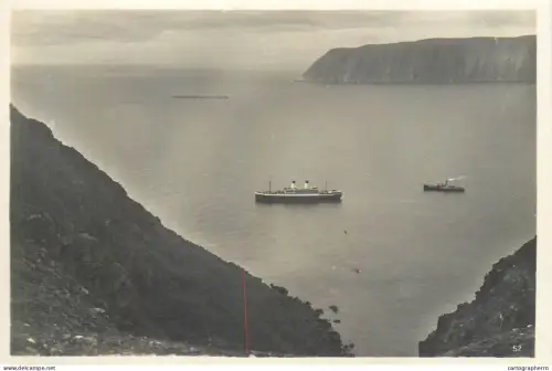 A5858 Transport > Ships > Sailing ships Nordkap steamers rppc