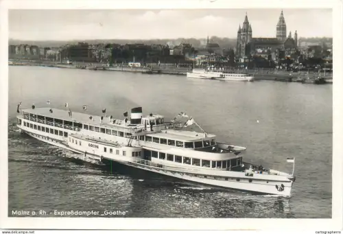 A5858 Mainz Goethe Expressdampfer