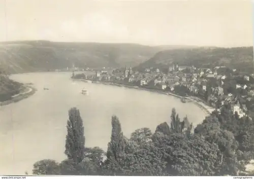 A5858 Germany Boppard trimmed damaged postcard