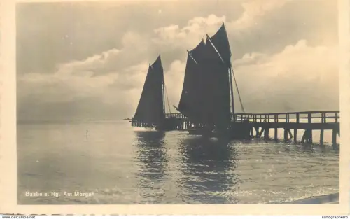 A5858 Baabe a. Rg. Am Morgen