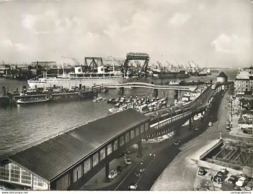 A5859 Hamburg Vorsetzen brucke