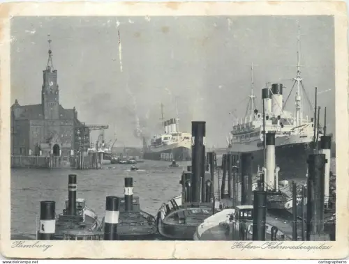 A5859 HAMBURG Hafen 1940