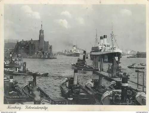 A5859 HAMBURG Hafen 1939