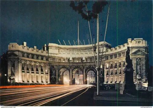 A5398 England London Admiralty Arch night view