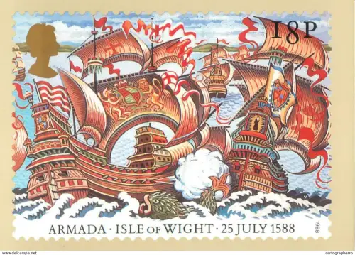 A5397 Armada Isle of Wight 15 July 1588