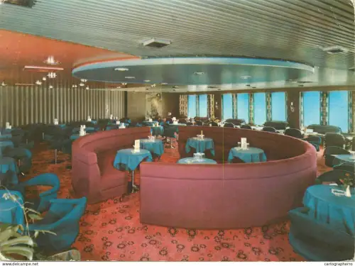 A5397 MS Peter  Pan Travemunde Trelleborg Linie Bar-Salon