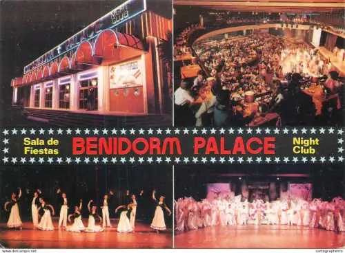 A5397 Spain Benidorm Rincon de Loix multi view night view