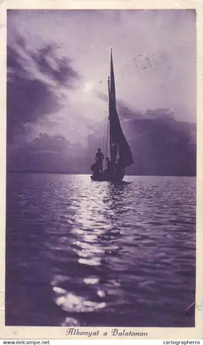 A5857 Balaton lake sailboat