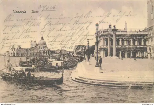 A5857 Italia Venezia (Venice) - Molo 1906