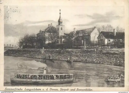 A5857 Austria Langenlebarn a. d. Donau AK