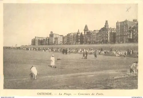 A5856 Belgium Oostende plage