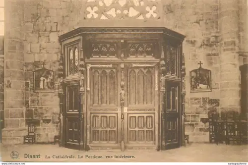 A5856 Belgium Dinant cathedrale portique