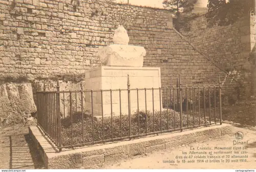 A5856 Belgium Dinant citadelle monument eleve par allemands