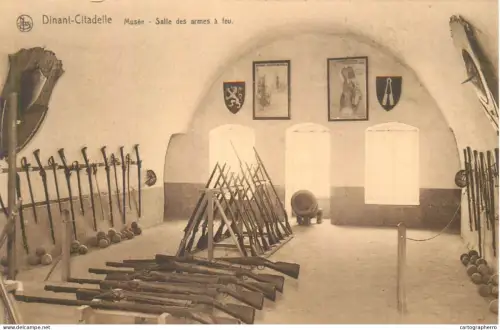 A5856 Belgium Dinant cathedrale musee salle des armes a feu