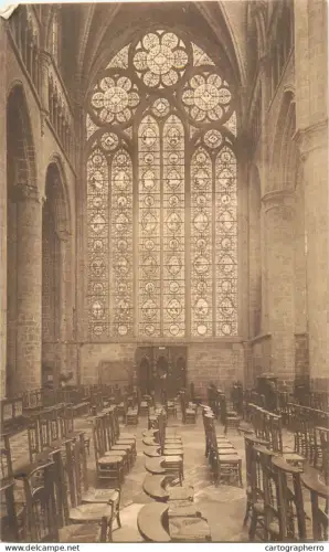 A5856 Belgium Dinant cathedrale vitrail