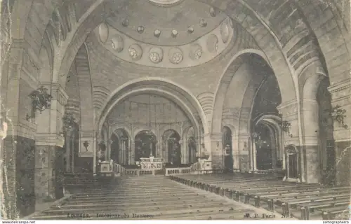 A5856 France Lourdes interieur du Rosaire cpa