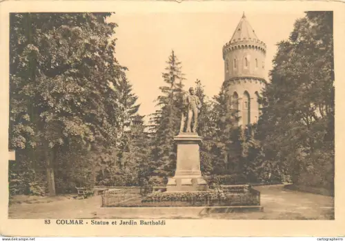 A5855 France Colmar statue Bartholdi