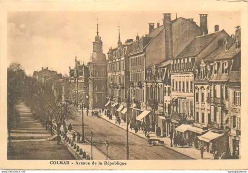 A5855 France Colmar avenue de la republique