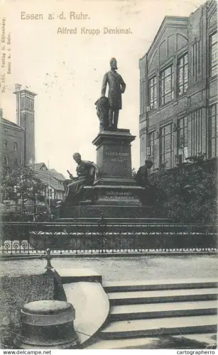 A5855 Germany Essen Alfred Krupp Denkmal AK