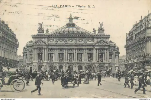 A5855 France Paris Opera cpa