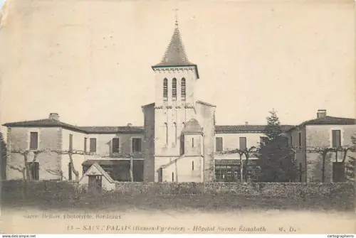 A5855 France Saint-Palais hopital Sainte Elisabeth