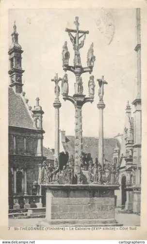 A5855 France Saint-Thégonnec Calvaire