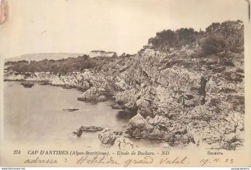 A5855 France Cap d'Antibes