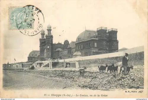 A5855 France Dieppe casino 1906