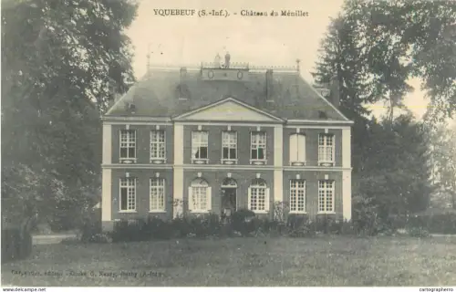 A5855 France Yquebeuf chateau du Menillet