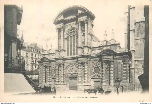 A5855 France Le Havre eglise Notre-Dame