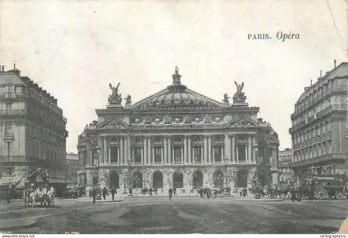 A5855 France Paris Opera cpa