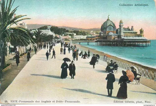 A5855 France Nice promenade des Anglais