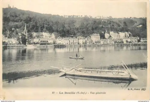A5855 France La Bouille cpa