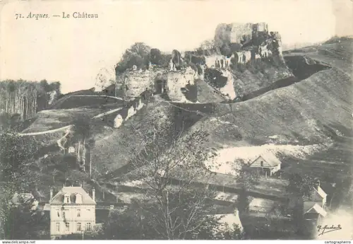 A5855 France Arques chateau cpa