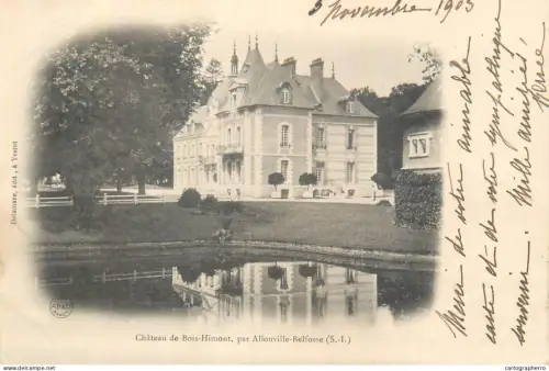 A5855 France Yvetot chateau de Bois-Himont par Allouville-Belfosse 1903