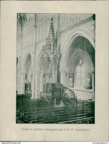 France Mattaincourt old paper 11 x 15 cm