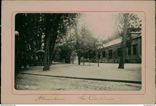 France Plombieres les Bains old paper 12 x 17 cm