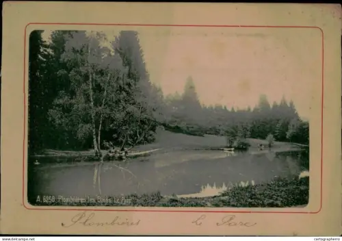 France Plombieres les Bains old paper 12 x 17 cm