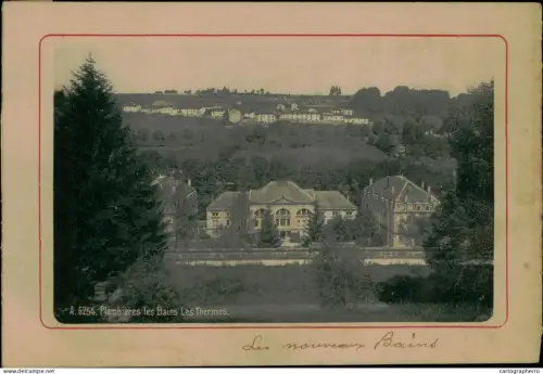 France Plombieres les Bains old paper 12 x 17 cm