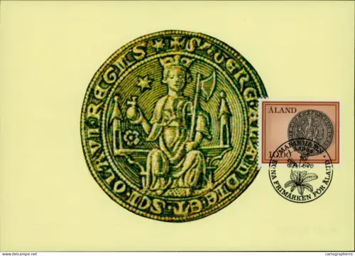 A5927 Åland Aland maximum card 1984