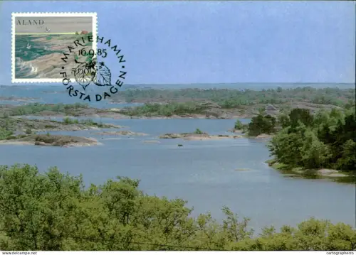 A5927 Åland Aland maximum card 1985
