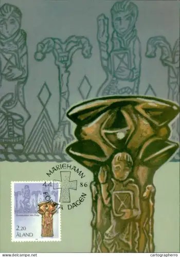 A5927 Åland Aland maximum card 1986