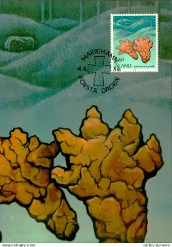 A5927 Åland Aland maximum card 1986