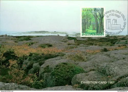A5927 Åland Aland maximum card 1987