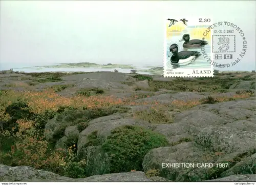 A5927 Åland Aland maximum card 1987